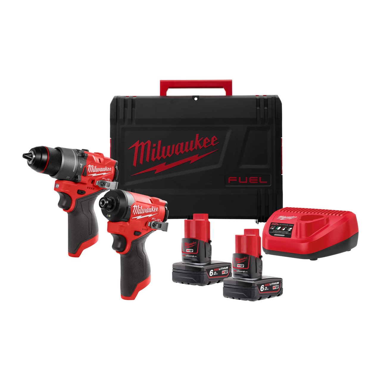 Milwaukee M12 FUEL Combi Drill & Impact Driver Twin Pack Gen 2